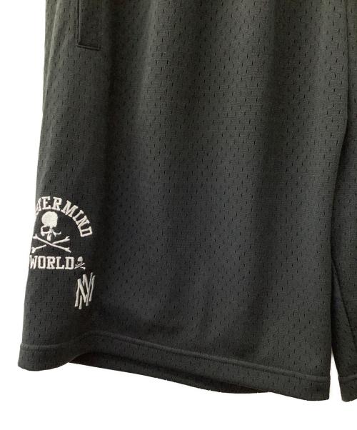 MITCHELL & NESS（ミッチェルアンドネス）MITCHELL & NESS (ミッチェルアンドネス) master mind (マスター マインド) WORLD MESH SHORTS ブラック サイズ:Lの古着・服飾アイテム