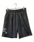 MITCHELL & NESS（ミッチェルアンドネス）の古着「WORLD MESH SHORTS」｜ブラック