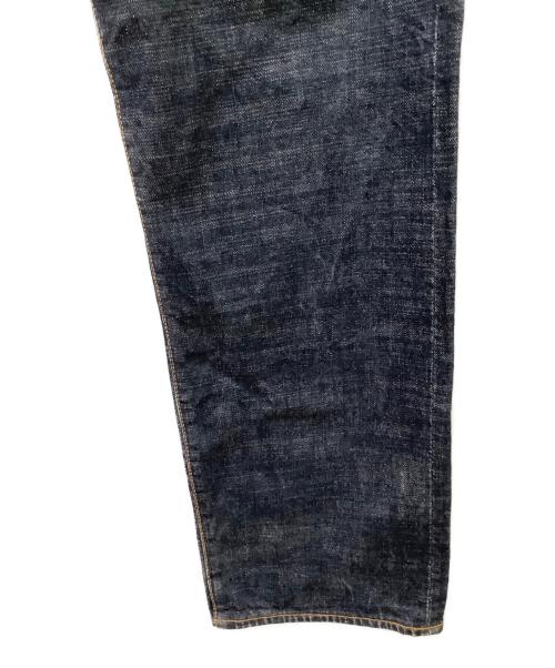 EVISU（エヴィス）EVISU (エヴィス) 家紋カモメバックペイント インディゴ サイズ:W34×L34の古着・服飾アイテム