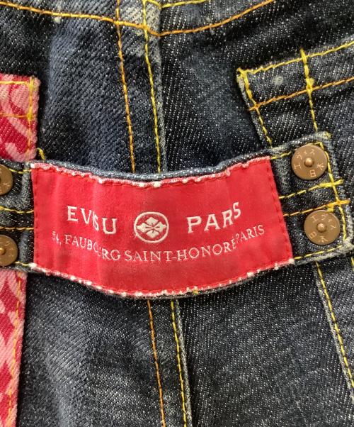 EVISU（エヴィス）EVISU (エヴィス) 家紋カモメバックペイント インディゴ サイズ:W34×L34の古着・服飾アイテム