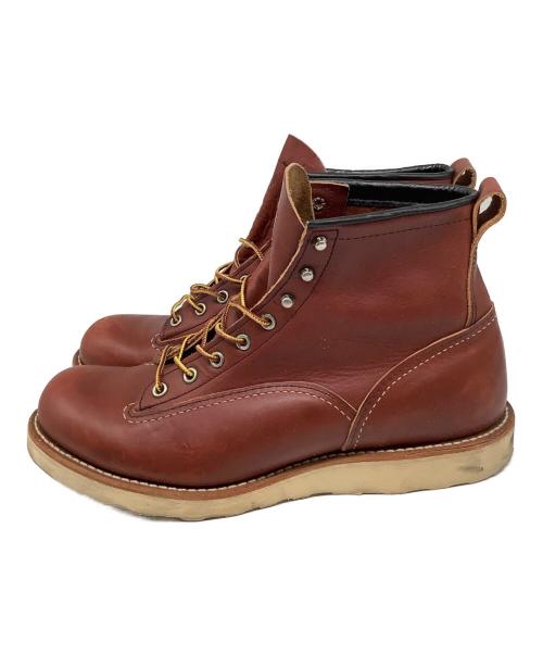 RED WING（レッドウィング）RED WING (レッドウィング) ラインマン ブラウン サイズ:USA10の古着・服飾アイテム