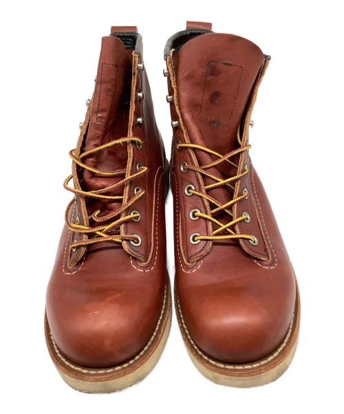 RED WING（レッドウィング）RED WING (レッドウィング) ラインマン ブラウン サイズ:USA10の古着・服飾アイテム