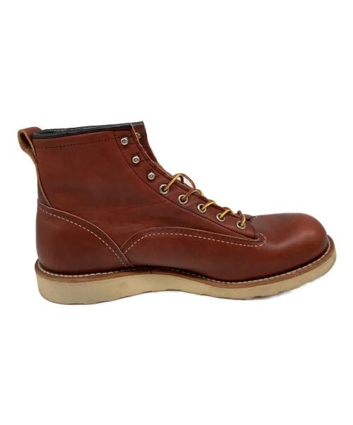 RED WING（レッドウィング）RED WING (レッドウィング) ラインマン ブラウン サイズ:USA10の古着・服飾アイテム