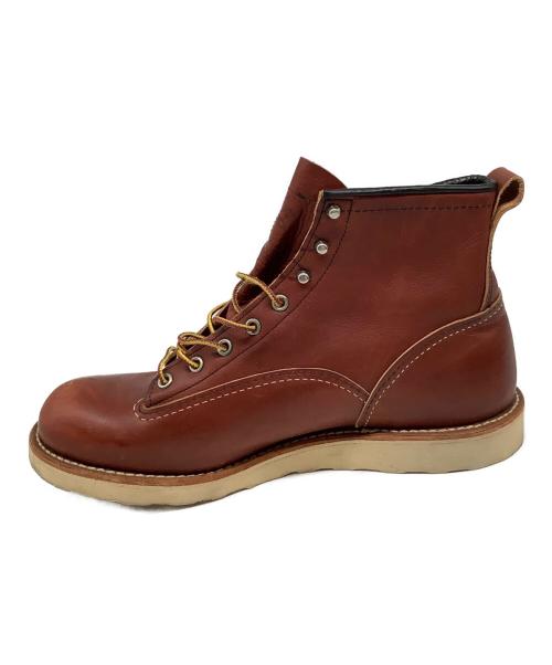 RED WING（レッドウィング）RED WING (レッドウィング) ラインマン ブラウン サイズ:USA10の古着・服飾アイテム