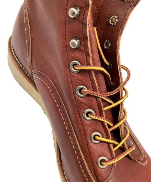 RED WING（レッドウィング）RED WING (レッドウィング) ラインマン ブラウン サイズ:USA10の古着・服飾アイテム