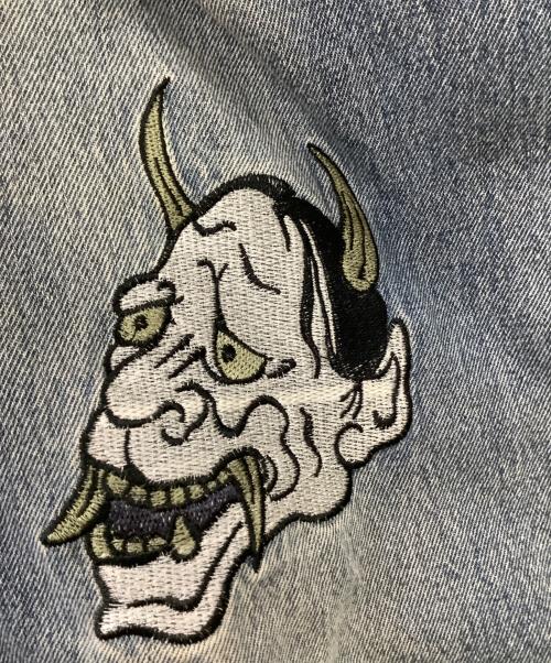 LEGENDA（レジェンダ）LEGENDA (レジェンダ) 伝説東京 太夫刺繍法被 スカイブルー サイズ:Fの古着・服飾アイテム