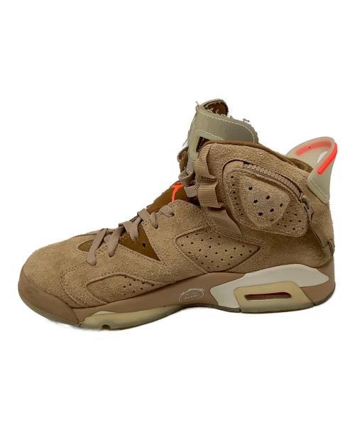 NIKE（ナイキ）NIKE (ナイキ) Travis Scott × Nike Air Jordan 6 カーキ サイズ:US9の古着・服飾アイテム