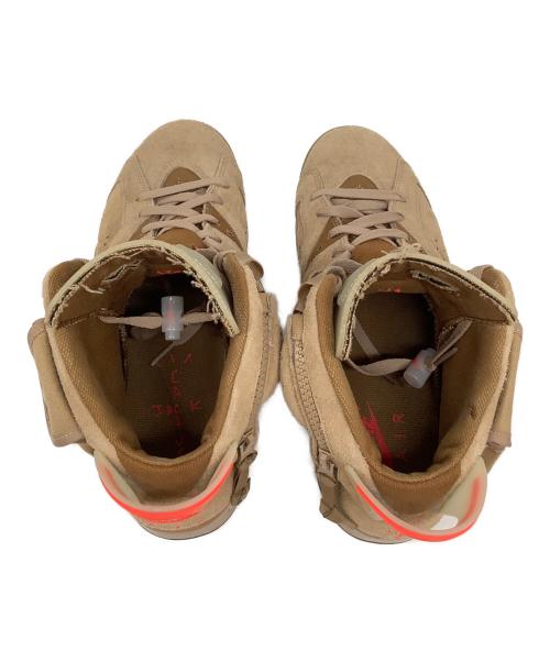 NIKE（ナイキ）NIKE (ナイキ) Travis Scott × Nike Air Jordan 6 カーキ サイズ:US9の古着・服飾アイテム