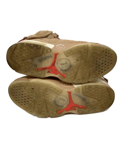 NIKE（ナイキ）NIKE (ナイキ) Travis Scott × Nike Air Jordan 6 カーキ サイズ:US9の古着・服飾アイテム