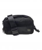 PORTERポーター）の古着「ハイブリット WAIST BAG」｜ブラック