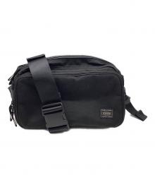 PORTER（ポーター）の古着「ハイブリット WAIST BAG」｜ブラック