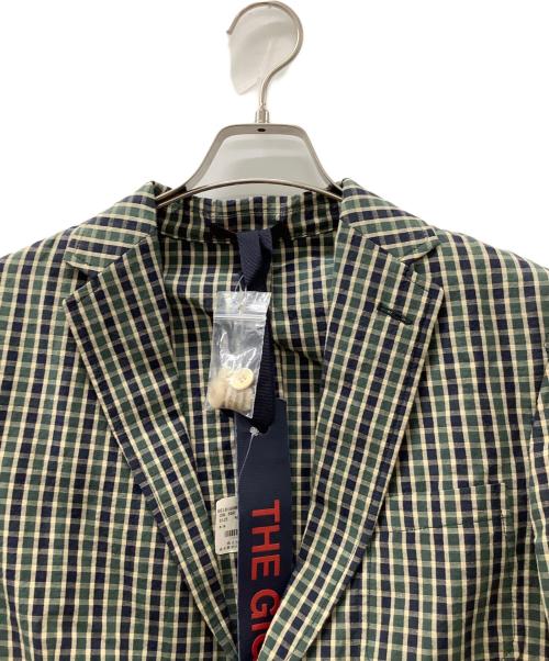 THE GIGI（ザ・ジジ）THE GIGI (ザ・ジジ) テーラードジャケット グリーン サイズ:48の古着・服飾アイテム