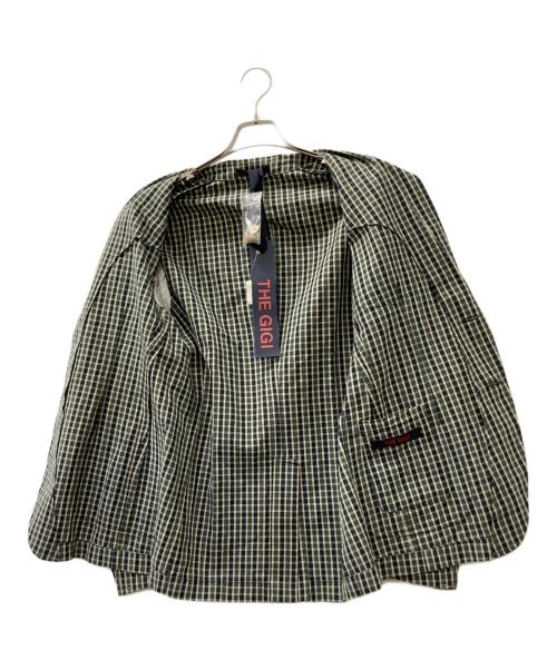 THE GIGI（ザ・ジジ）THE GIGI (ザ・ジジ) テーラードジャケット グリーン サイズ:48の古着・服飾アイテム