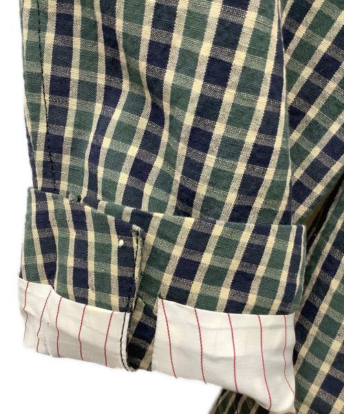 THE GIGI（ザ・ジジ）THE GIGI (ザ・ジジ) テーラードジャケット グリーン サイズ:48の古着・服飾アイテム