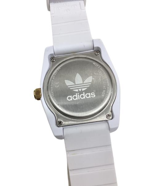 adidas（アディダス）adidas (アディダス) 腕時計 ホワイトの古着・服飾アイテム