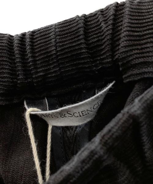 ARTS&SCIENCE（アーツアンドサイエンス）ARTS&SCIENCE (アーツアンドサイエンス) コーデュロイパンツ ブラック サイズ:2の古着・服飾アイテム