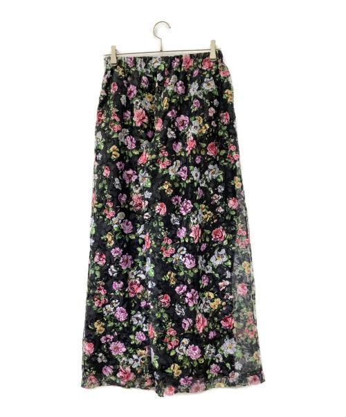 tricot COMME des GARCONS（トリココムデギャルソン）tricot COMME des GARCONS (トリココムデギャルソン) ワイドパンツ ブラック サイズ:-の古着・服飾アイテム