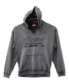 DIESELディーゼル）の古着「24AW S-BOXT-HOOD-RAW」｜グレー