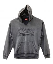 DIESEL（ディーゼル）の古着「24AW S-BOXT-HOOD-RAW」｜グレー
