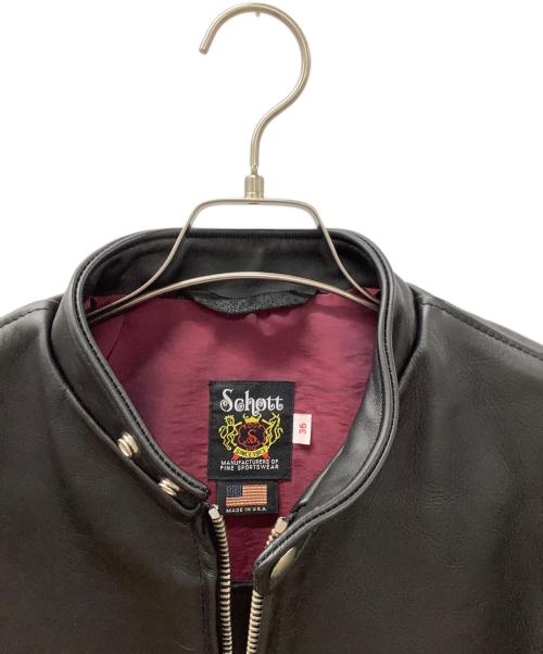Schott（ショット）Schott (ショット) 641XX 60'S STAND RIDERS ブラック サイズ:36 未使用品の古着・服飾アイテム
