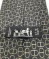 中古・古着 HERMES (エルメス) シルクネクタイ ブラック サイズ:-：10000円