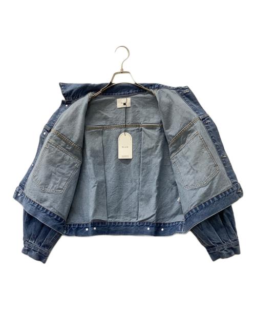 ELLIE（エリー）ELLIE (エリー) ショートデニムジャケット インディゴ サイズ:FREE 未使用品の古着・服飾アイテム