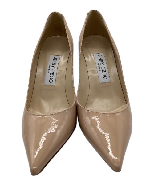 JIMMY CHOO（ジミーチュウ）JIMMY CHOO (ジミーチュウ) パンプス ベージュ サイズ:36 1/2の古着・服飾アイテム