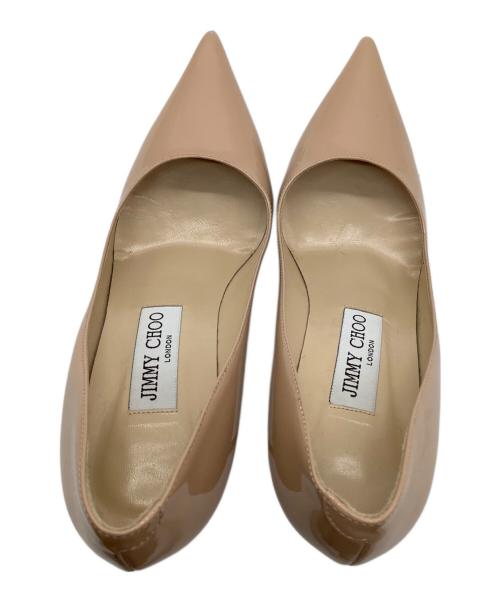 JIMMY CHOO（ジミーチュウ）JIMMY CHOO (ジミーチュウ) パンプス ベージュ サイズ:36 1/2の古着・服飾アイテム
