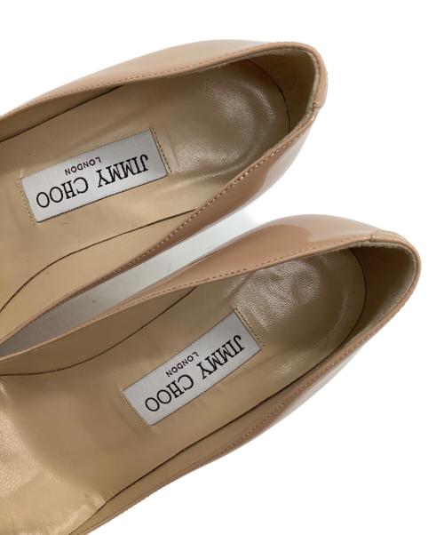 JIMMY CHOO（ジミーチュウ）JIMMY CHOO (ジミーチュウ) パンプス ベージュ サイズ:36 1/2の古着・服飾アイテム