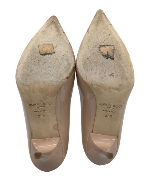 JIMMY CHOO（ジミーチュウ）JIMMY CHOO (ジミーチュウ) パンプス ベージュ サイズ:36 1/2の古着・服飾アイテム
