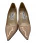 中古・古着 JIMMY CHOO (ジミーチュウ) パンプス ベージュ サイズ:36 1/2：8000円