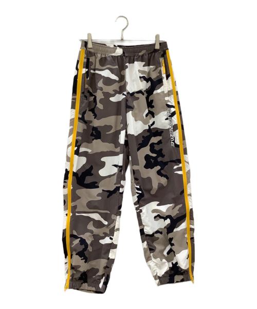SUPREME（シュプリーム）SUPREME (シュプリーム) 25SS CONTRAST ZIP WARM UP PANT SNOW CAMO グレー サイズ:Sの古着・服飾アイテム