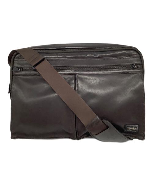 PORTER（ポーター）PORTER (ポーター) AMAZE SHOULDER BAG ブラウンの古着・服飾アイテム