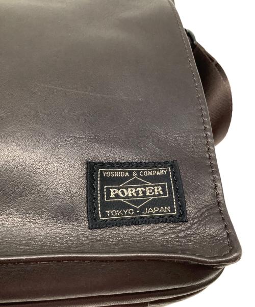 PORTER（ポーター）PORTER (ポーター) AMAZE SHOULDER BAG ブラウンの古着・服飾アイテム