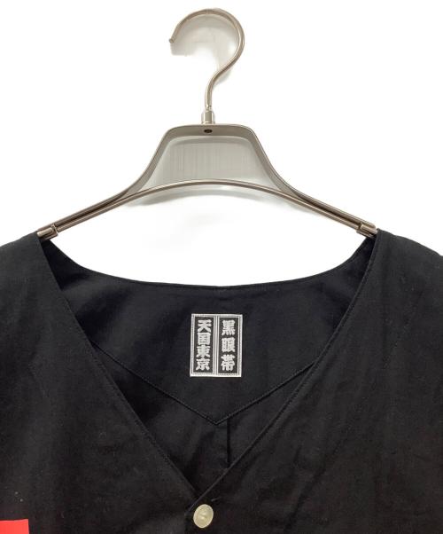 WACKO MARIA（ワコマリア）WACKO MARIA (ワコマリア) BlackEyePatch (ブラックアイパッチ) ダボシャツ ブラック サイズ:Lの古着・服飾アイテム