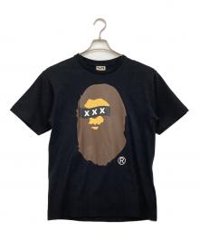 A BATHING APE×GOD SELECTION XXX（アベイシングエイプ×ゴッド セレクション トリプルエックス）の古着「半袖Tシャツ」｜ブラック