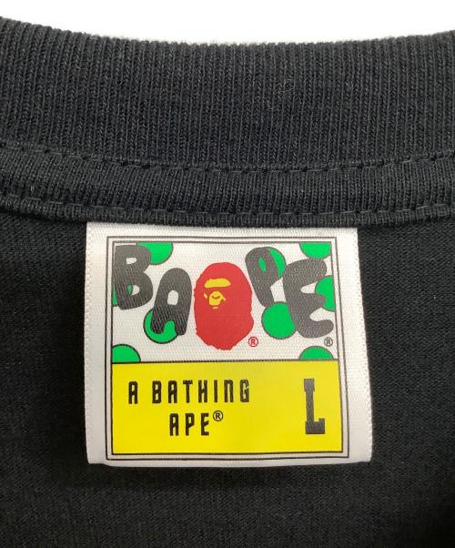A BATHING APE（アベイシングエイプ）A BATHING APE (アベイシングエイプ) GOD SELECTION XXX (ゴッド セレクション トリプルエックス) 半袖Tシャツ ブラック サイズ:Lの古着・服飾アイテム