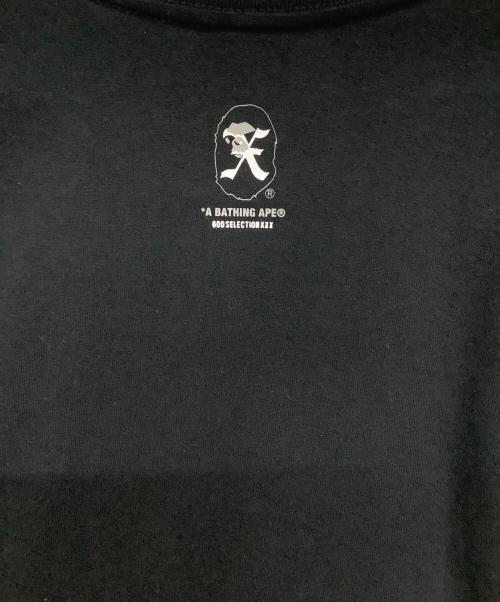 A BATHING APE（アベイシングエイプ）A BATHING APE (アベイシングエイプ) GOD SELECTION XXX (ゴッド セレクション トリプルエックス) 半袖Tシャツ ブラック サイズ:Lの古着・服飾アイテム