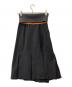 FRED PERRY (フレッドペリー) AKANE UTSUNOMIYA (アカネウツノミヤ) Deep Rib Track Skirt ブラック サイズ:UK8：5000円
