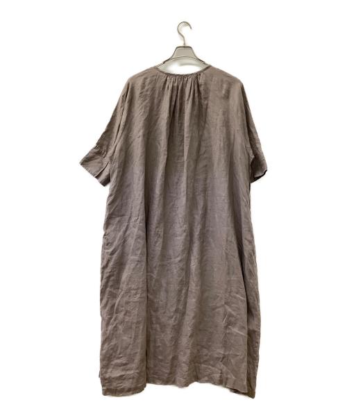 08MAB（ゼロハチマブ）08MAB (ゼロハチマブ) 長袖ワンピース ベージュ サイズ:Fの古着・服飾アイテム