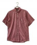 stussyステューシー）の古着「半袖シャツ」｜レッド