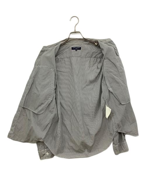 COMME des GARCONS HOMME（コムデギャルソン オム）COMME des GARCONS HOMME (コムデギャルソン オム) 長袖シャツ ホワイト×グレー サイズ:Sの古着・服飾アイテム