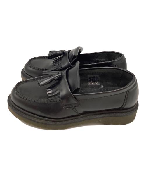 Dr.Martens（ドクターマーチン）Dr.Martens (ドクターマーチン) タッセルローファー ブラック サイズ:UK5の古着・服飾アイテム