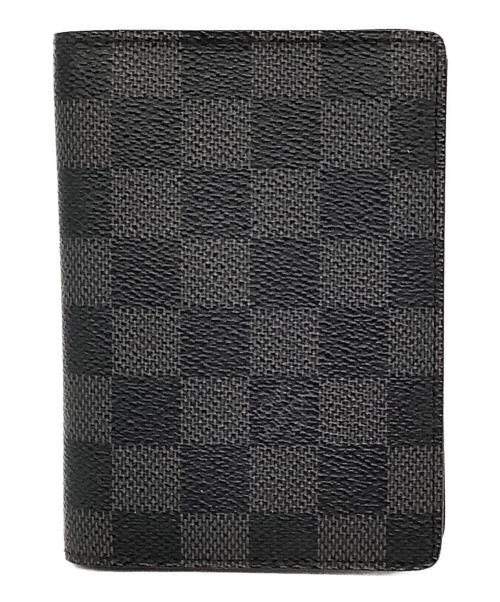 LOUIS VUITTON（ルイ ヴィトン）LOUIS VUITTON (ルイ ヴィトン) ダミエパスポートカバー クーヴェルテュール・パスポール ブラックの古着・服飾アイテム