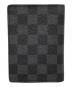 LOUIS VUITTON (ルイ ヴィトン) ダミエパスポートカバー クーヴェルテュール・パスポール ブラック：30000円
