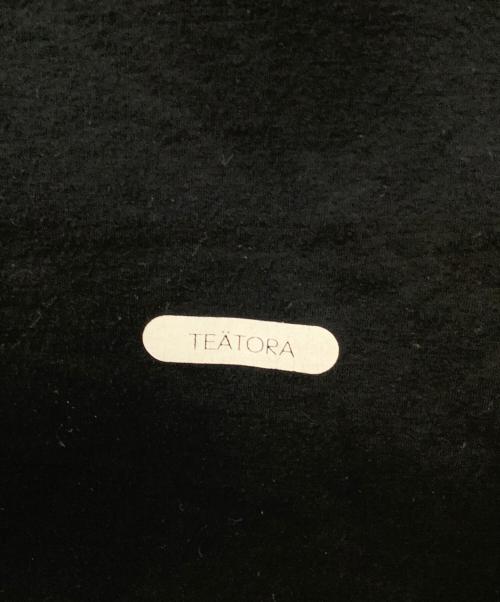 teatora（テアトラ）teatora (テアトラ) CARTRIDGE TEE SOLOTEX TT- TEE-SOLO ブラック サイズ:Sの古着・服飾アイテム