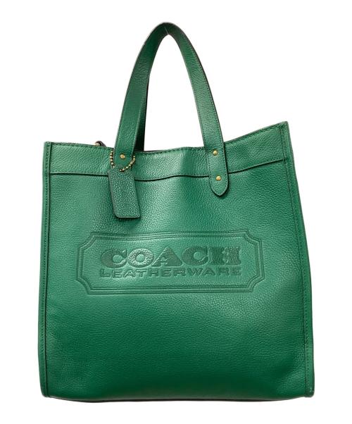 COACH（コーチ）COACH (コーチ) 2WAYショルダーバッグ グリーンの古着・服飾アイテム