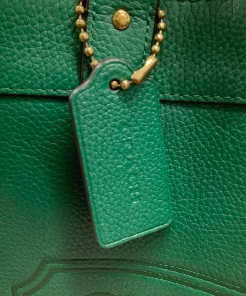 COACH（コーチ）COACH (コーチ) 2WAYショルダーバッグ グリーンの古着・服飾アイテム