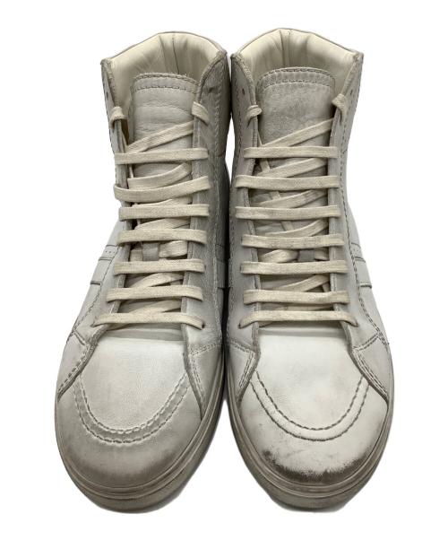 Saint Laurent Paris（サンローランパリ）Saint Laurent Paris (サンローランパリ) ハイカットスニーカー ホワイト サイズ:43の古着・服飾アイテム