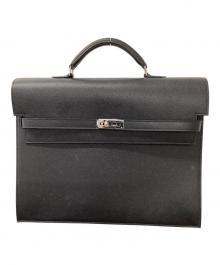 HERMES（エルメス）の古着「ケリーデペッシュ 34」｜ブラック